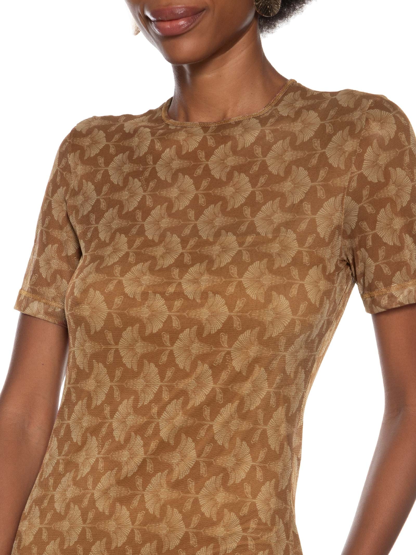 Vestido Tule Marrom Colcci