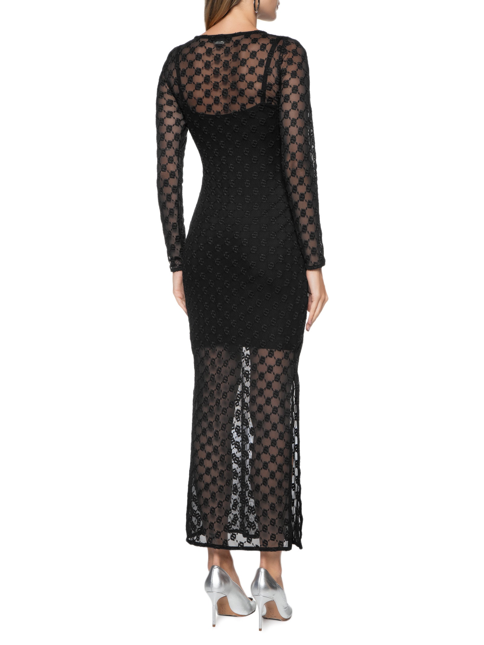 Vestido Tule Preto Colcci