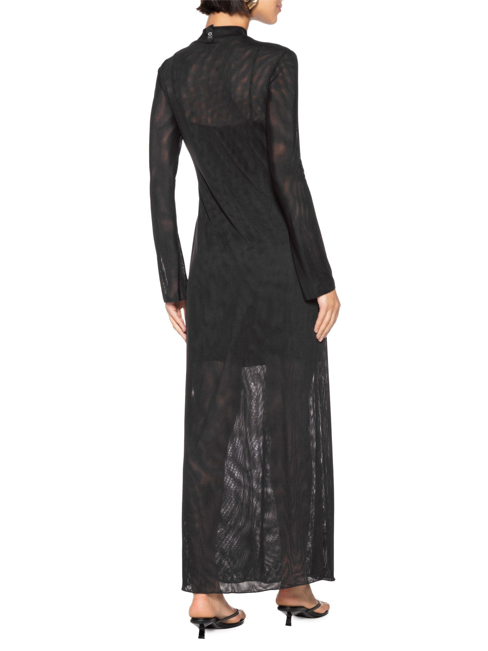 Vestido Tule Preto Colcci Jeans