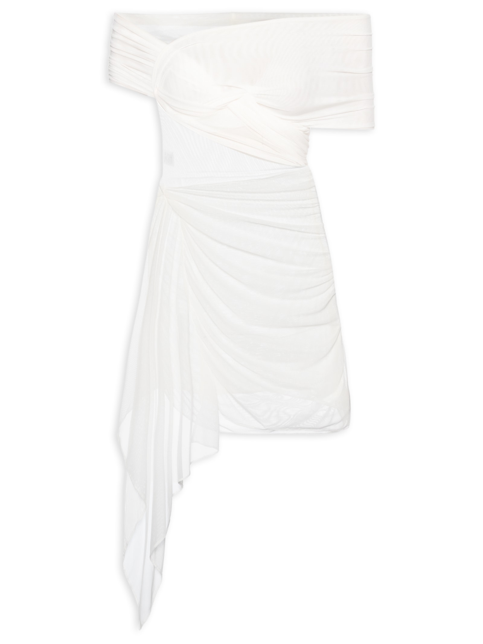 Vestido Tule Sky Branco Sol Brand