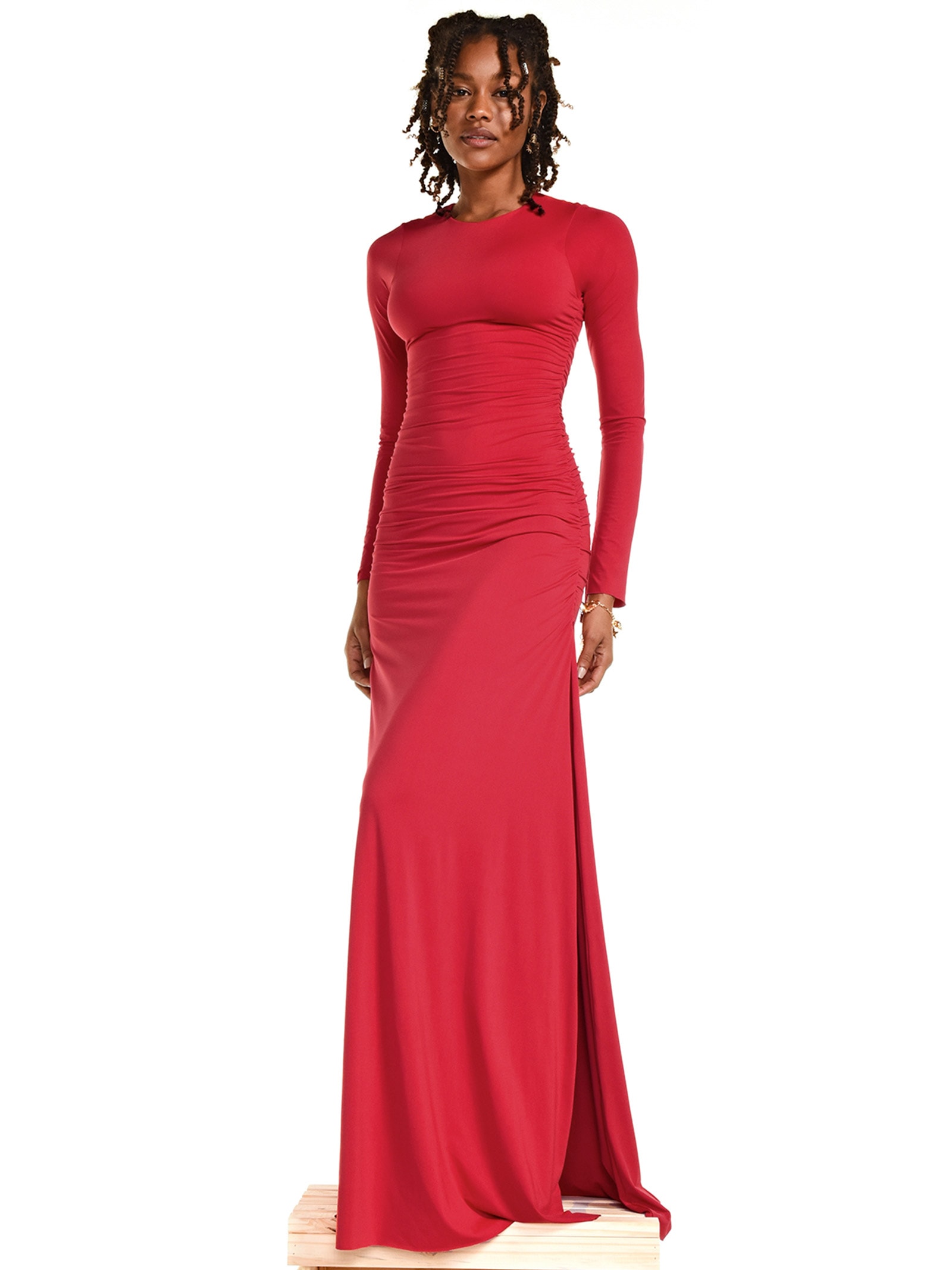 Vestido Tupi Vermelho Triya