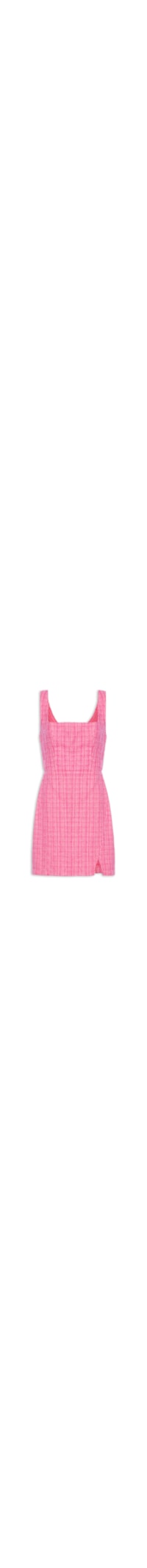Vestido Tweed - Rosa