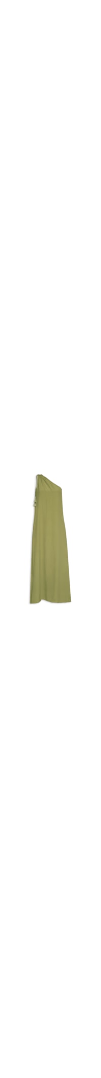 Vestido Um Ombro Só - Verde