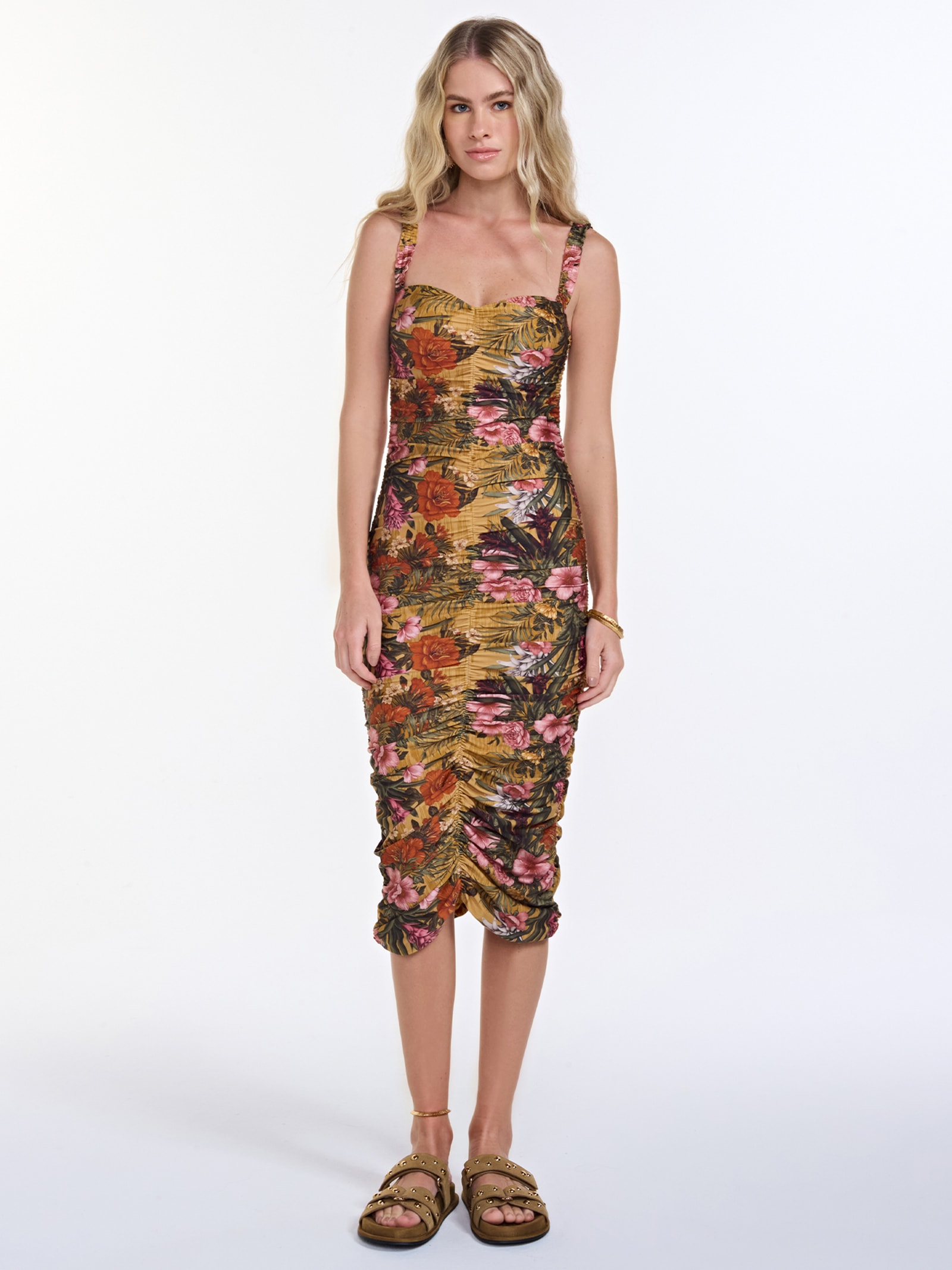 Vestido Valeria Amarelo Triya