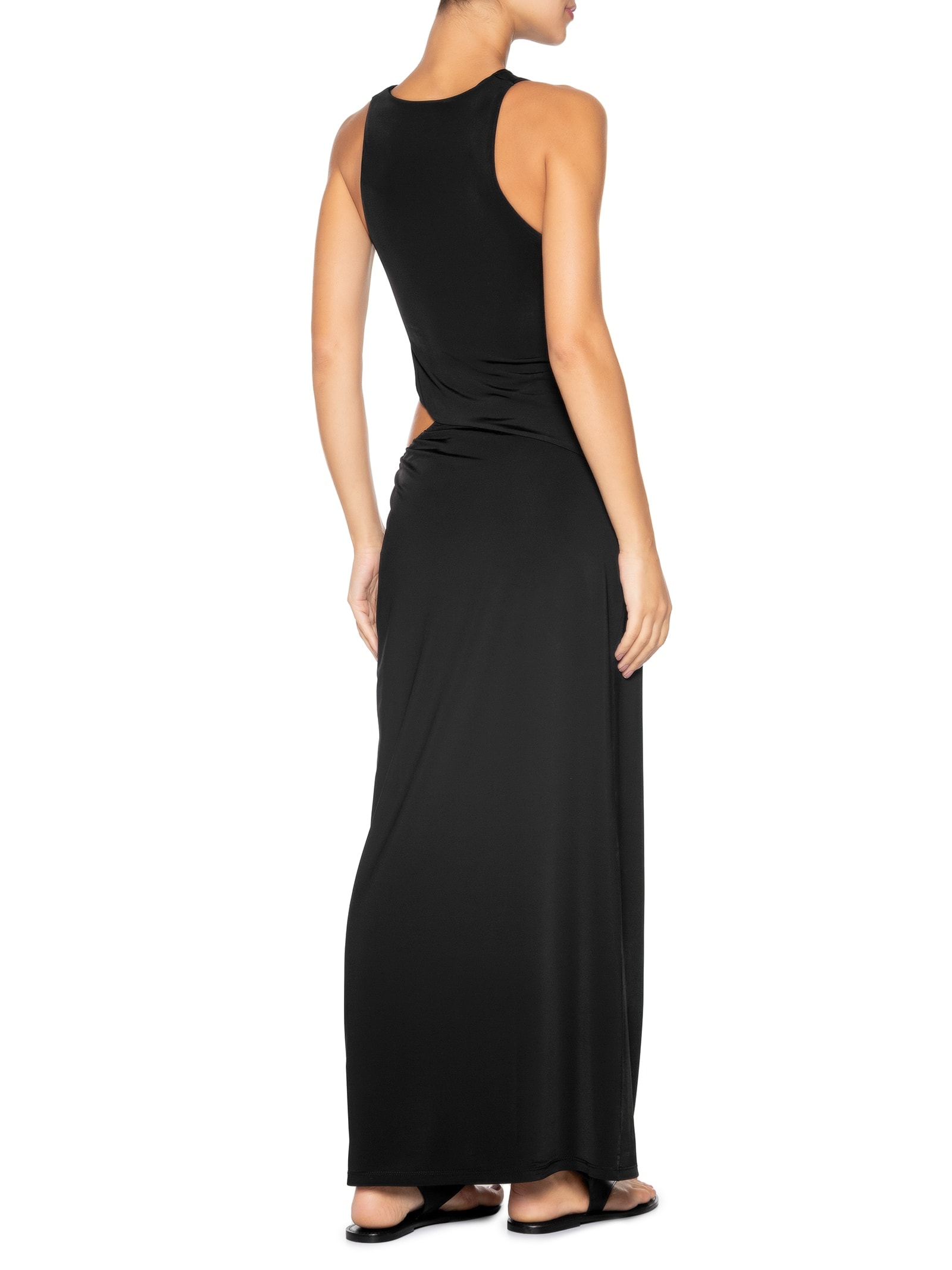 Vestido Vazado Preto Haight