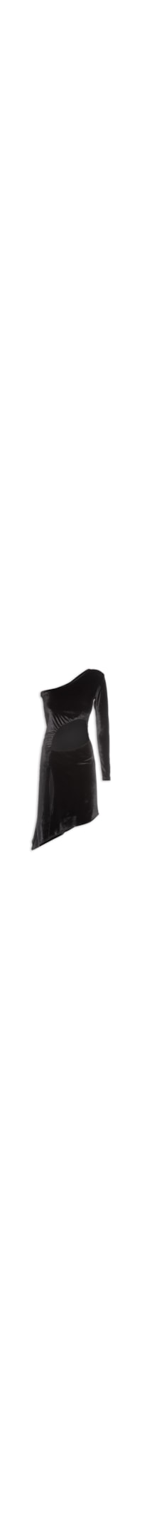 Vestido Veludo Cannes - Preto