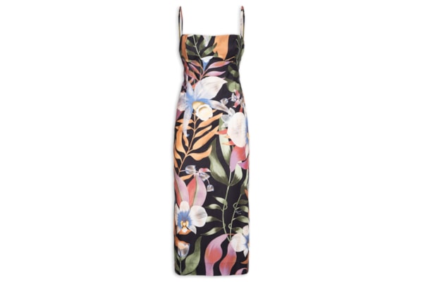 Vestido Vento De Flor - Preto