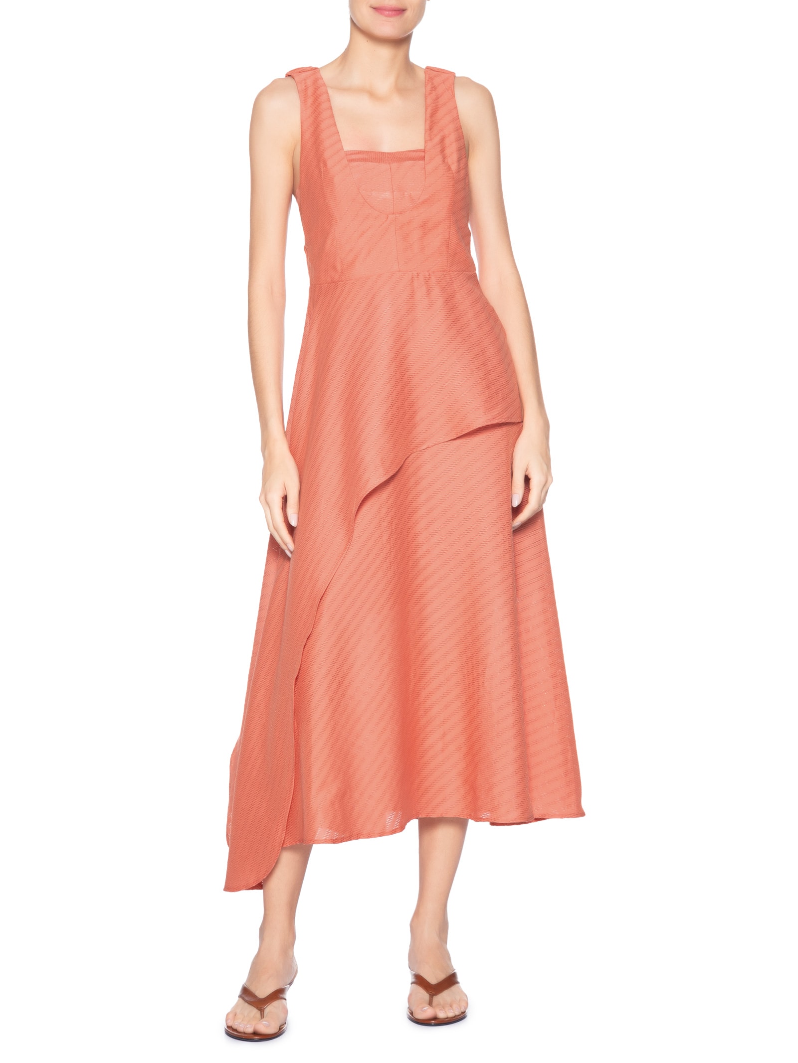 Vestido Vida Laranja Le Lis