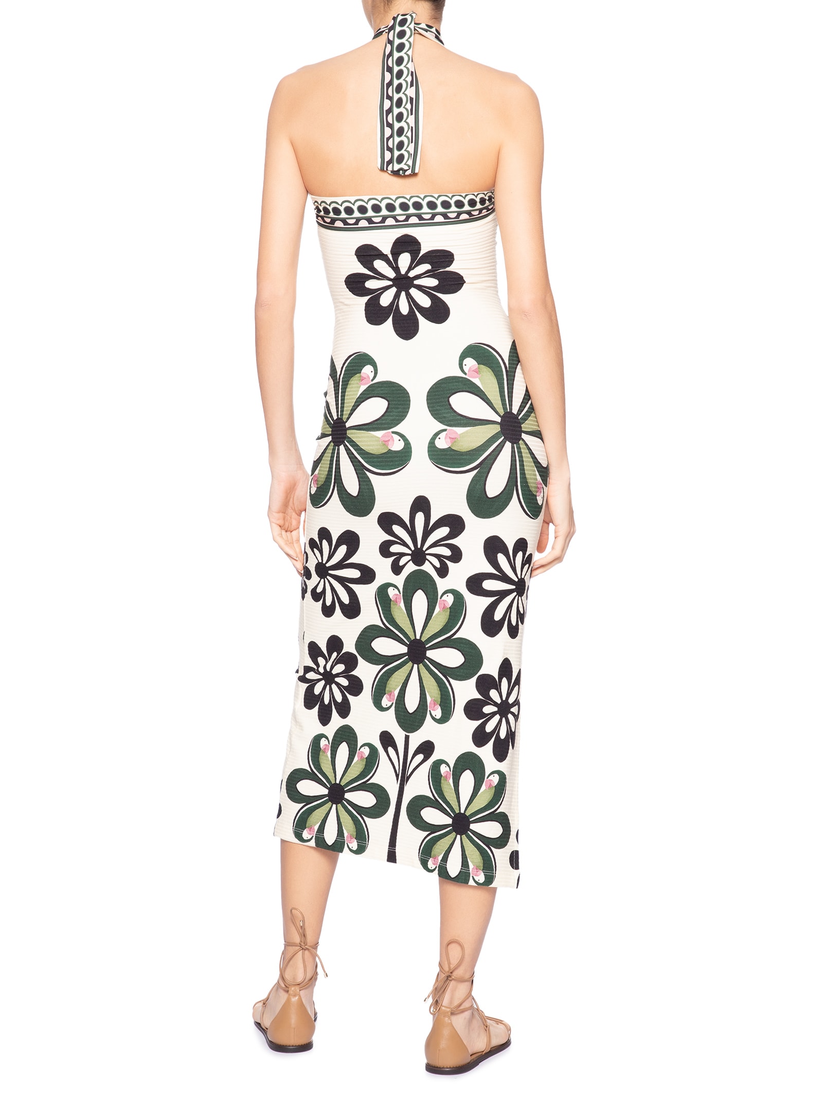 Vestido Viés Florara – Preto Farm