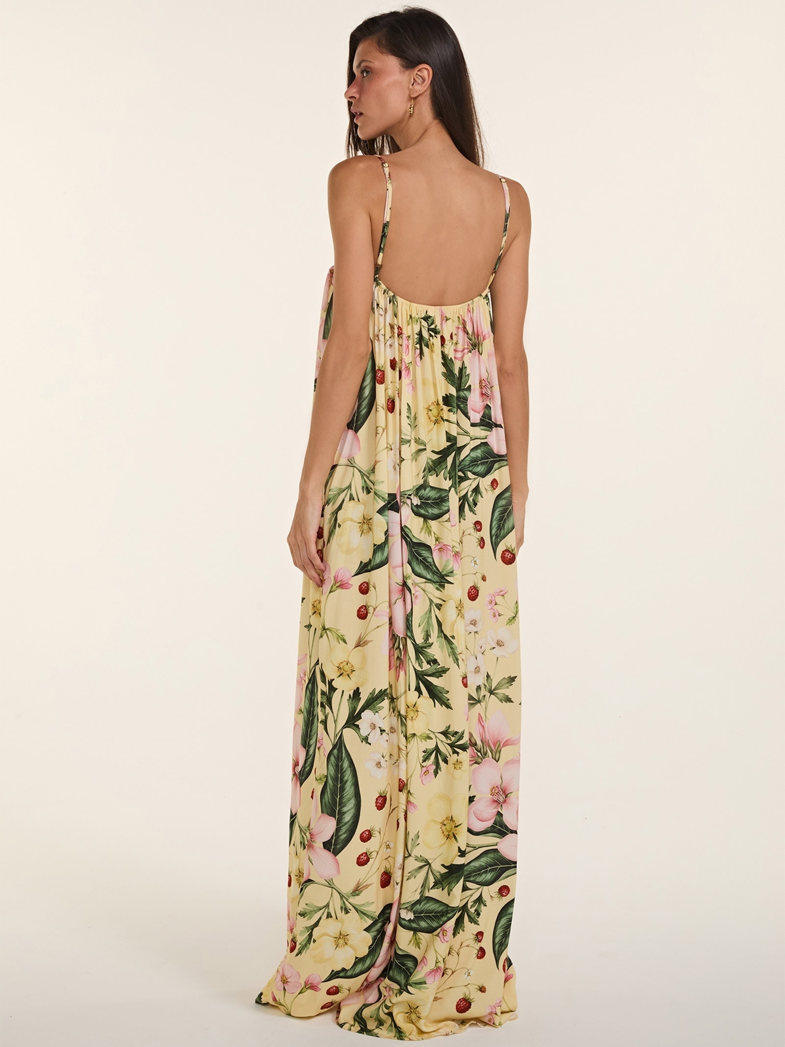 Vestido Vitoria Amarelo Triya