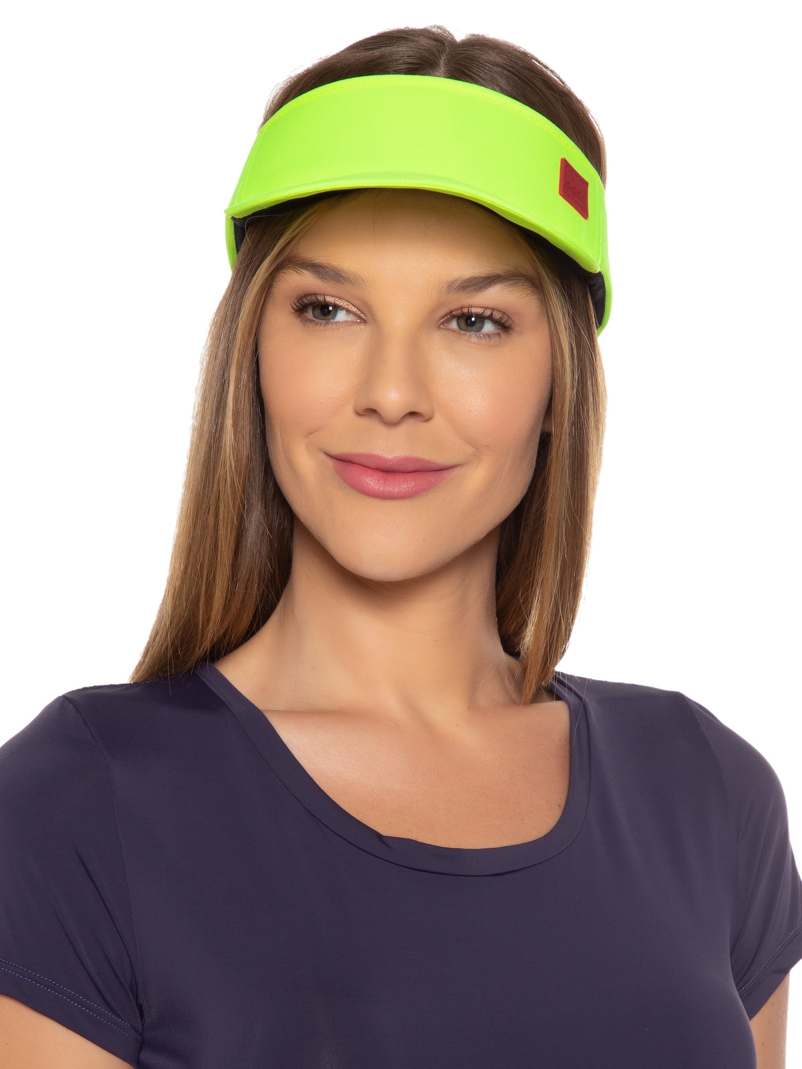 Viseira Feminina Amarelo Body For Sure