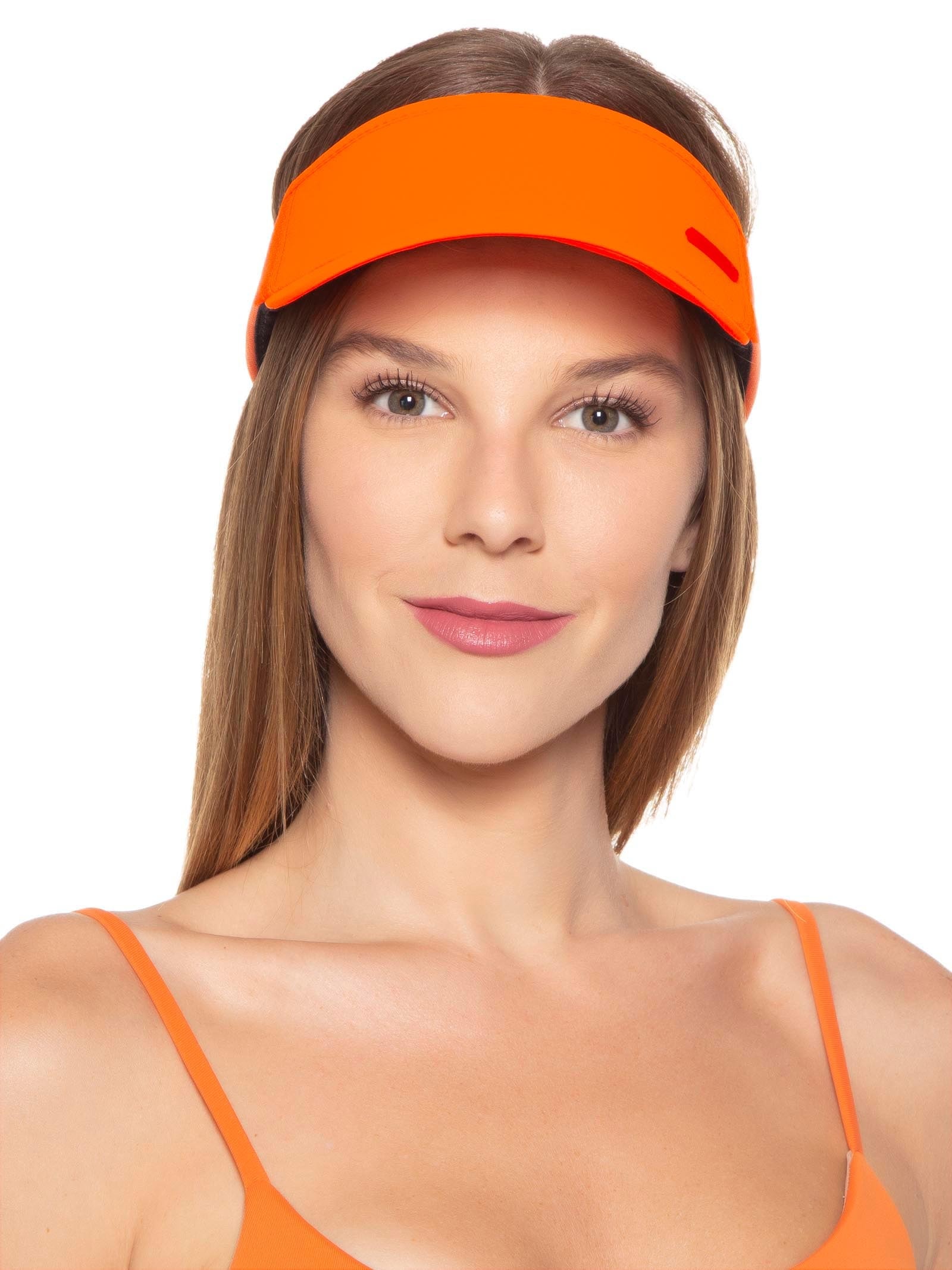 Viseira Feminina Laranja Body For Sure