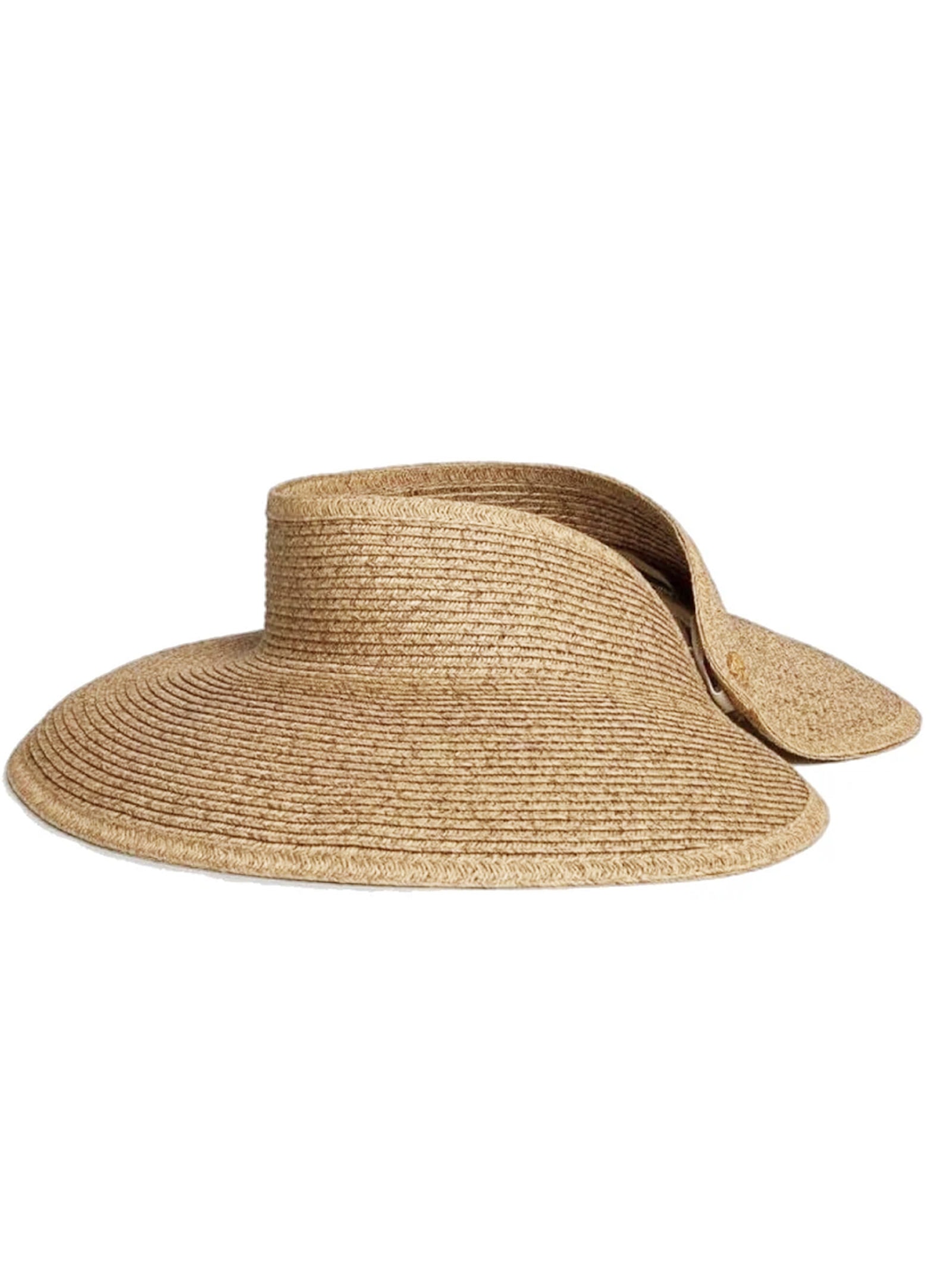 Viseira Feminina Straw Visor Bege Vix