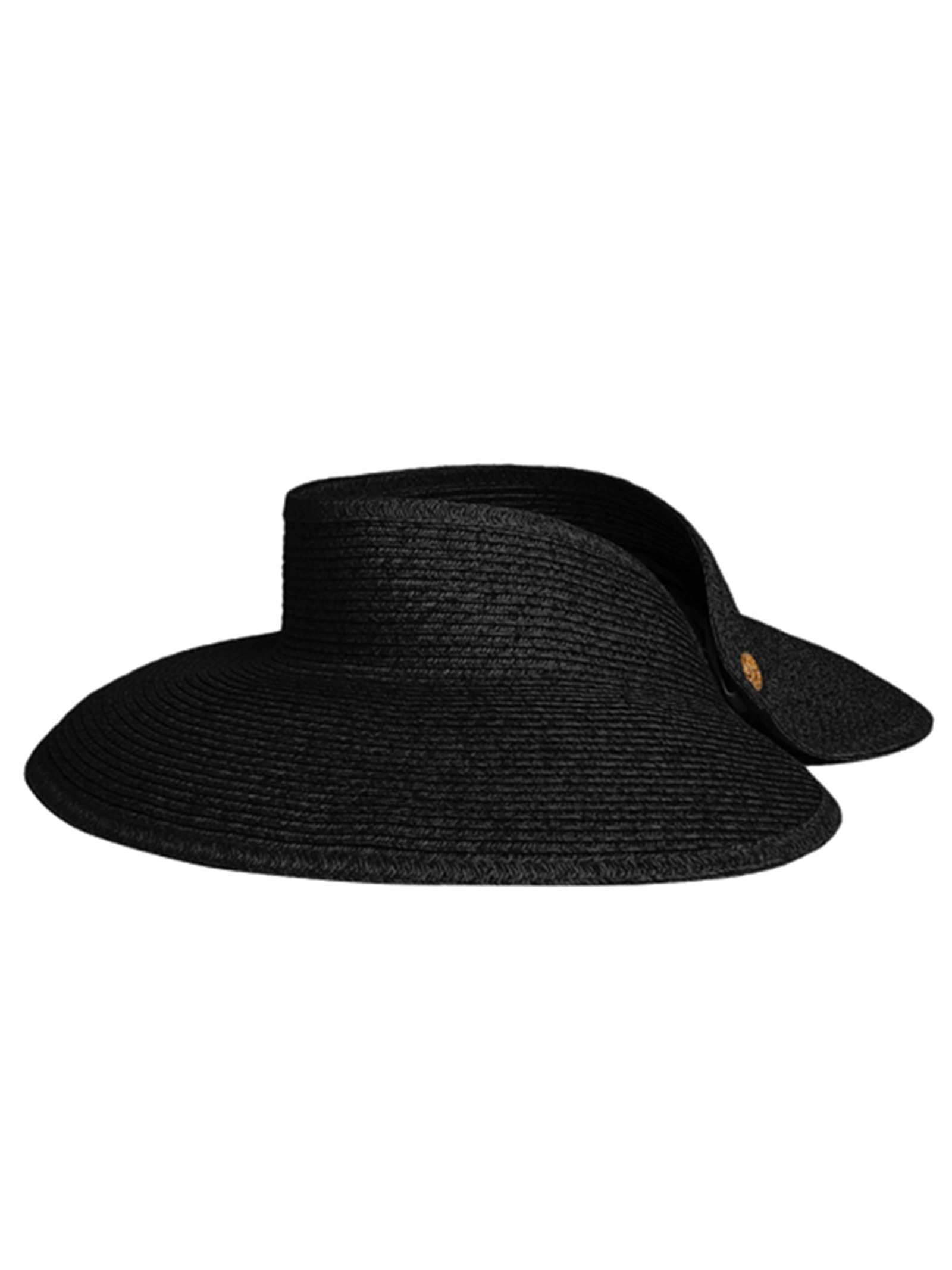 Viseira Feminina Straw Visor – Preto Vix