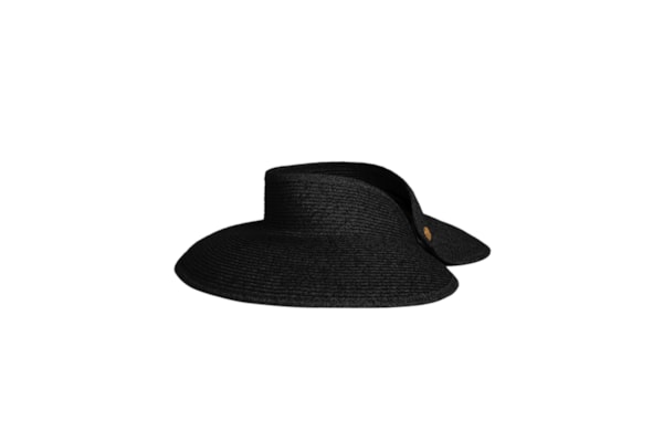 Viseira Feminina Straw Visor – Preto