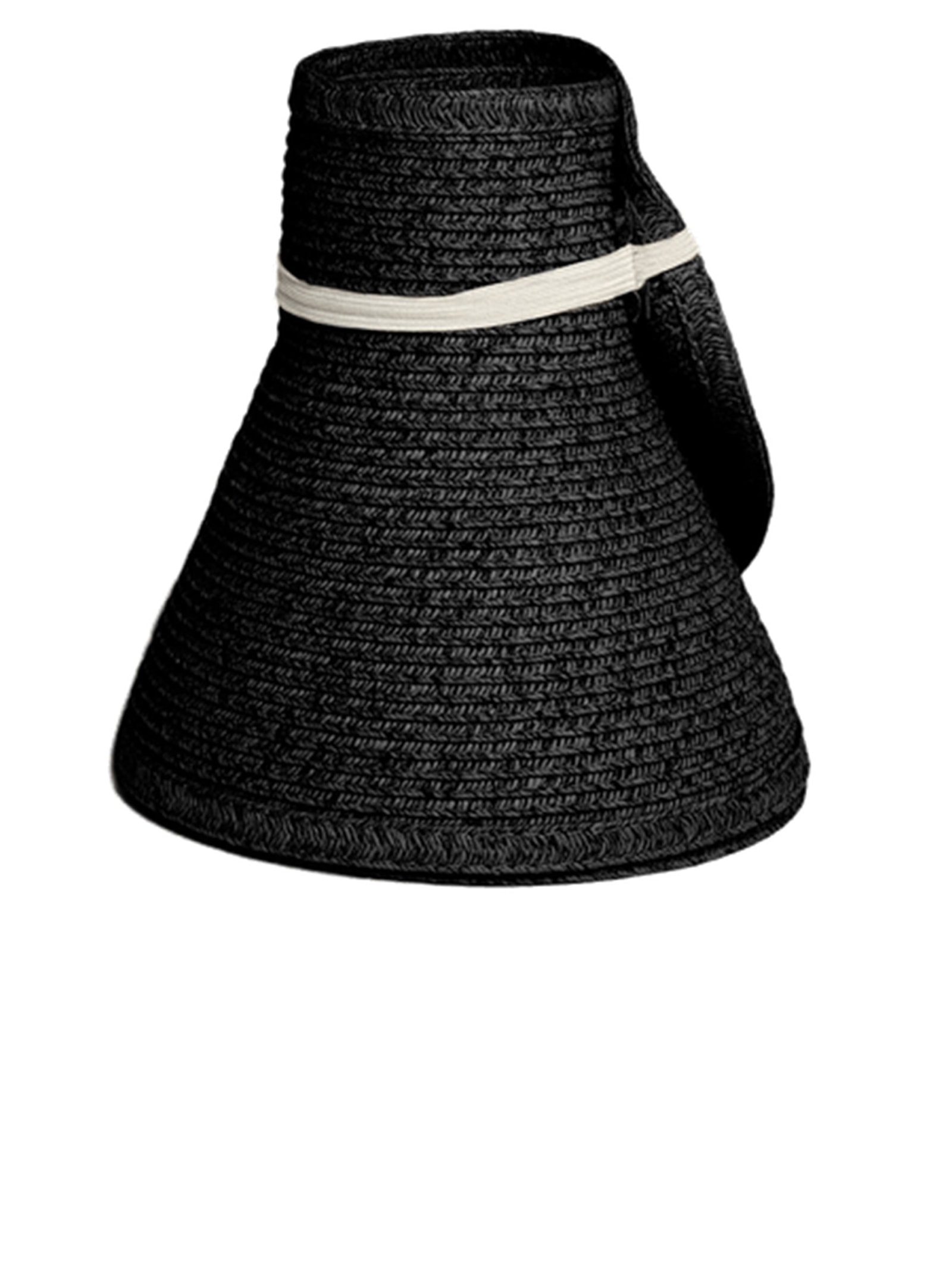 Viseira Feminina Straw Visor – Preto Vix