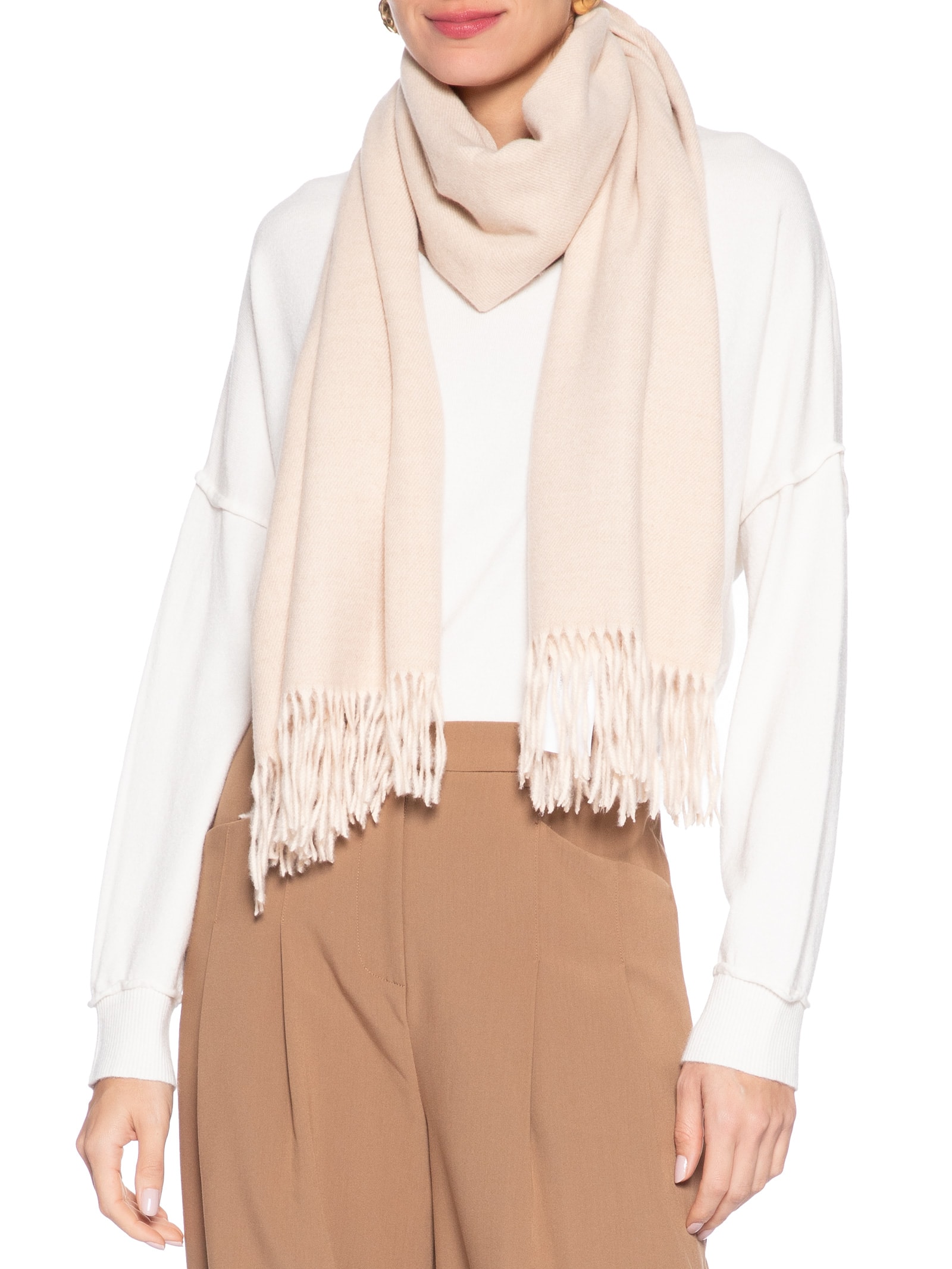 Xale Feminino Fran Bege Le Lis