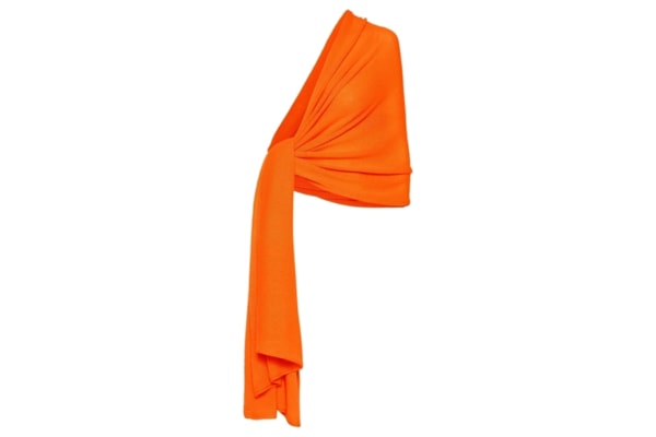 Xale Feminino Puro Cashmere - Laranja