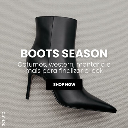 BOOTS SEASON Coturnos, western, montaria e mais para finalizar o look