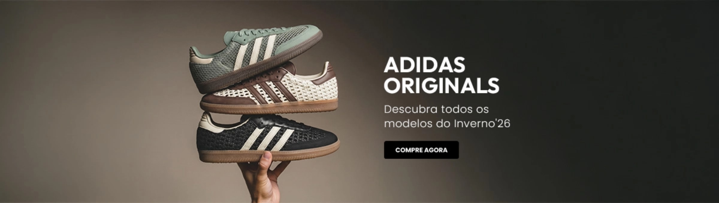 ADIDAS ORIGINALS Descubra todos os modelos do Inverno'26