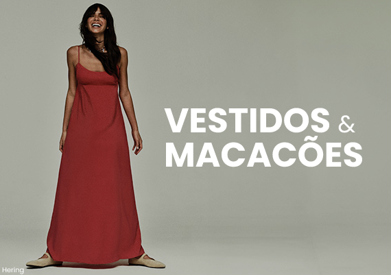 VESTIDOS E MACACÕES