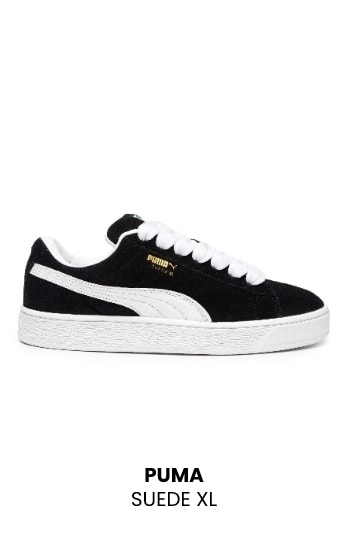 Tênis Puma Suede XL Preto e Branco
