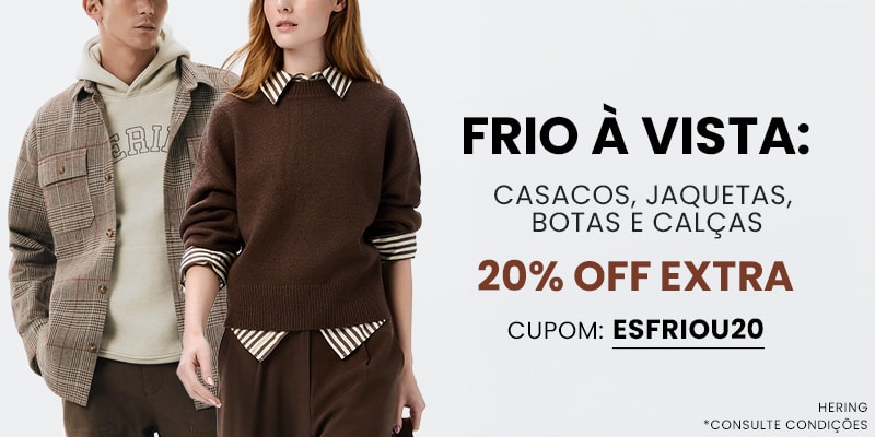 Esfriou 20% off