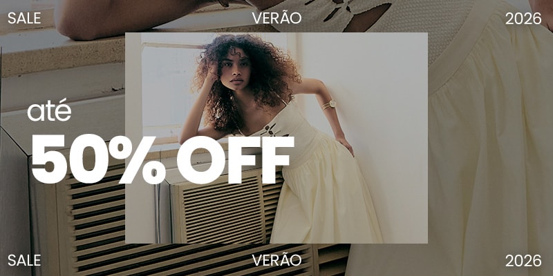 Sale de Verão'26 até 50% OFF Feminino