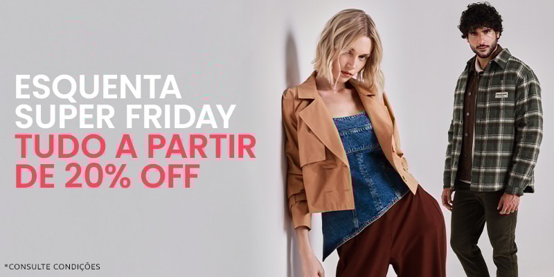 Tudo a partir de 20% OFF Feminino