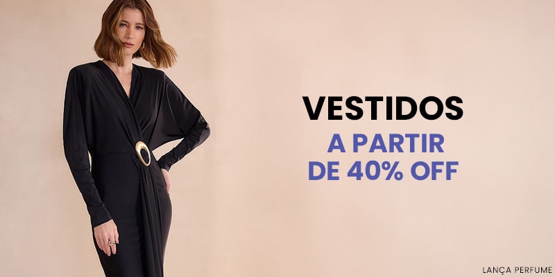 Vestidos a partir de 40% OFF
