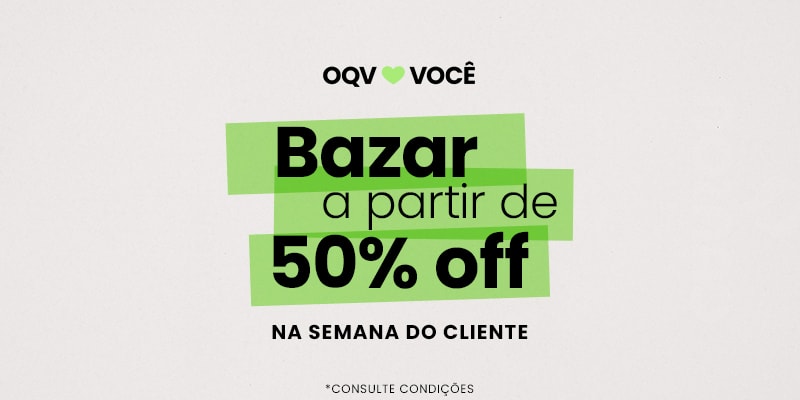 Bazar a partir de 50% OFF